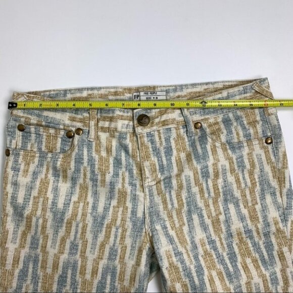 Free People Ikat Cropped skinny jeans Size 29 - Picture 5 of 9